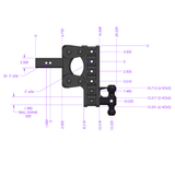 Gen-Y Hitch Torsion-Flex Trailer Hitch Ball Mount (MPN: GH-1226)