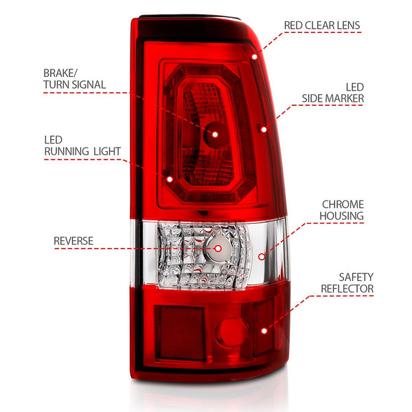 AnzoUSA Tail Light Assembly (MPN: 311326)