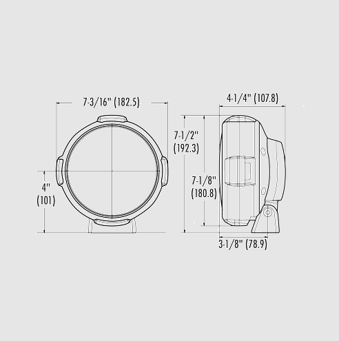 Valeo 570 Series LED Driving Fog Light (MPN: 5772)