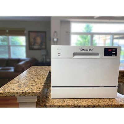 Magic Chef Countertop Dishwasher (MPN: MCSCD6W5)
