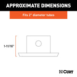 Trailer Tongue Jack Foot Plate (MPN: 28272)