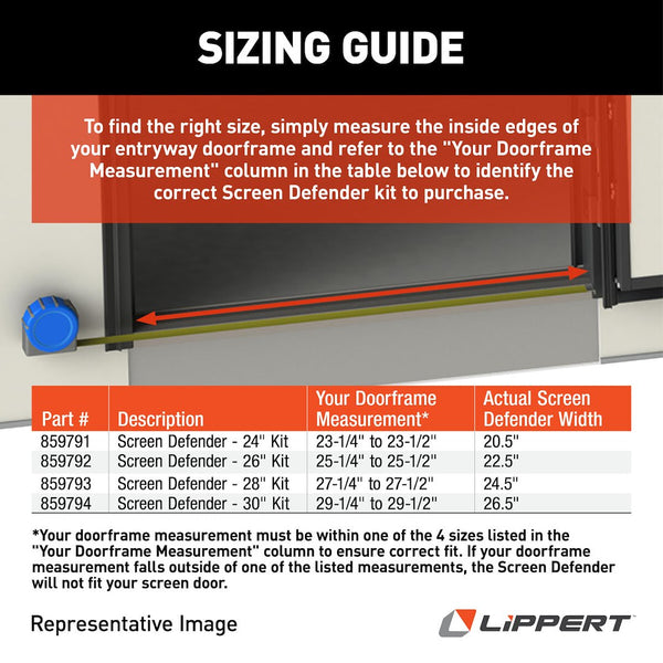 Lippert Components Screen Defender (MPN: 859791)