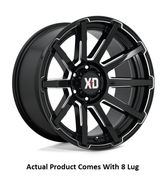 KMC Wheels XD847 Outbreak 20 Inch Wheel (MPN: XD84729080318)