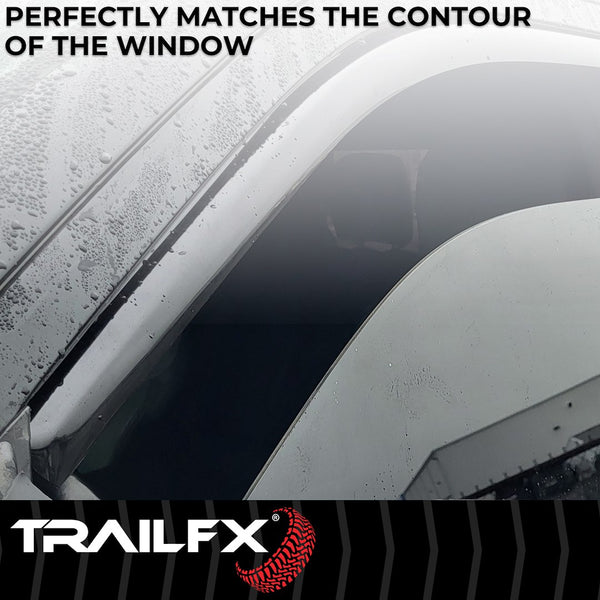 TrailFX TFX 4-PC Window Vents (MPN: 4109IC)