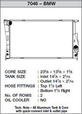 CSF Aluminum Radiator (MPN: 7046)