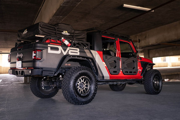 DV8 Offroad Lower Half Doors (MPN: HDJL-02R)