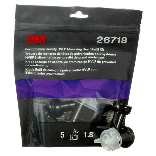 3M Performance Gravity HVLP Atomizing Head (MPN: 26718)