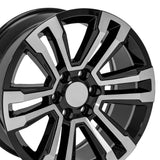 OE Wheels CV44 20 Inch Aluminum Wheel (MPN: CV44-20090-6550-24MB)