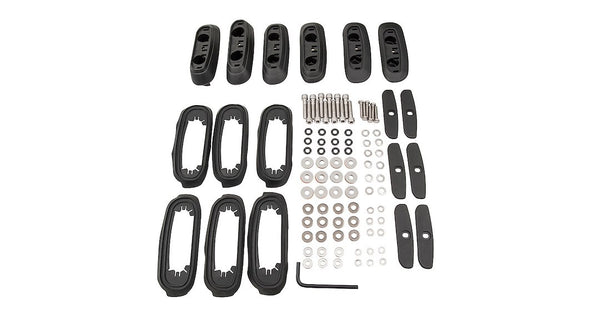 Rhino Rack Roof Rack Mounting Kit (MPN: RCP17-BK)