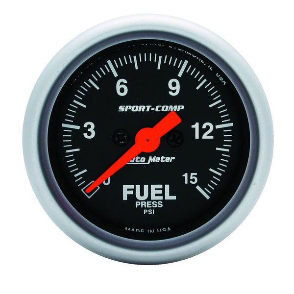 AutoMeter Sport-Comp Fuel Pressure Gauge (MPN: 3361)