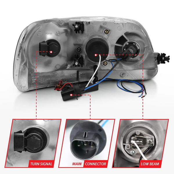 AnzoUSA Projector Headlight Assembly (MPN: 111097)
