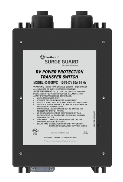 SouthWire Automatic Power Transfer Switch (MPN: 40450RVC3)
