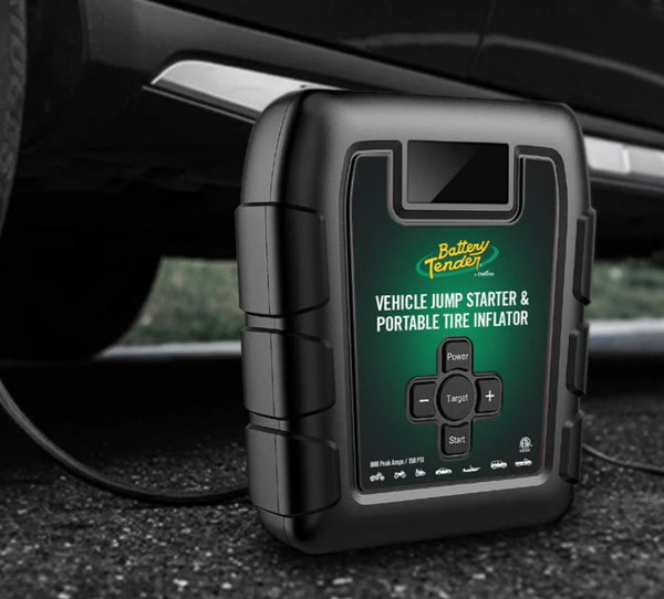 Battery Tender Portable Jump Starter and Tire Inflator (MPN: 030-3010-WH)