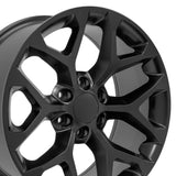 OE Wheels CV98 Aluminum Wheel (MPN: CV98B-20090-6550-24B1)