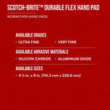 3M Scotch-Brite Ultra Fine Sanding Pad (MPN: 64660)