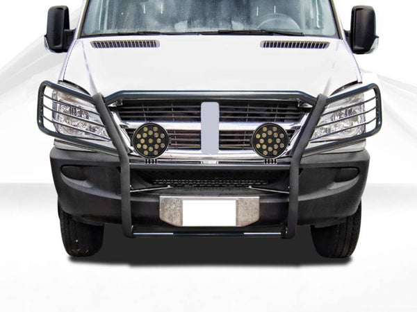 Black Horse Grille Guard Kit (MPN: 17D502MA-PLB)
