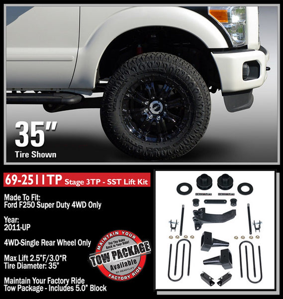 ReadyLIFT SST Lift Kit for F-250 (MPN: 69-2511TP)