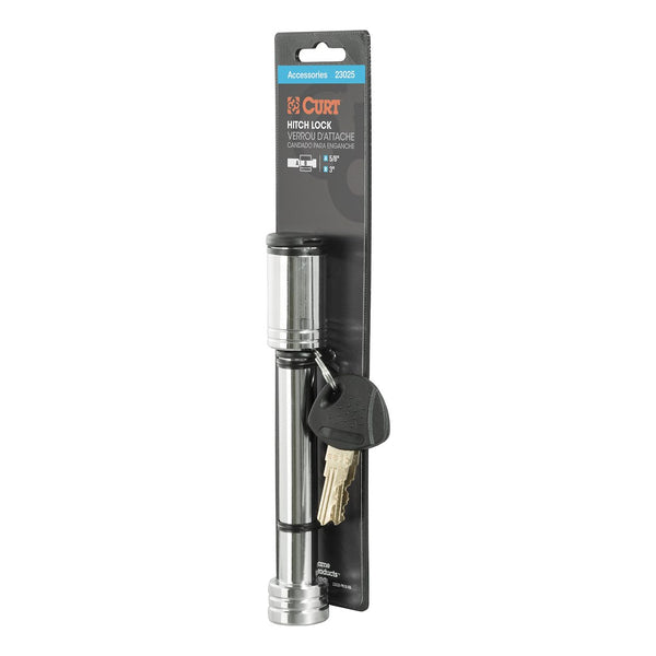 Curt Trailer Hitch Lock with Dust Cap (MPN: 23025)