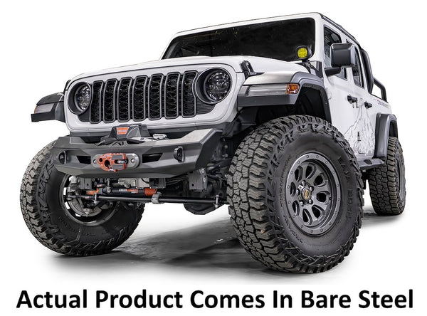 Fab Fours Ghost Stubby Front Winch Bumper (MPN: JL24-B5151-B)