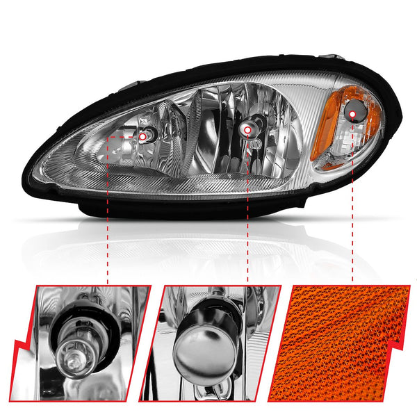 ANZO USA Headlight Assembly (MPN: 111472)