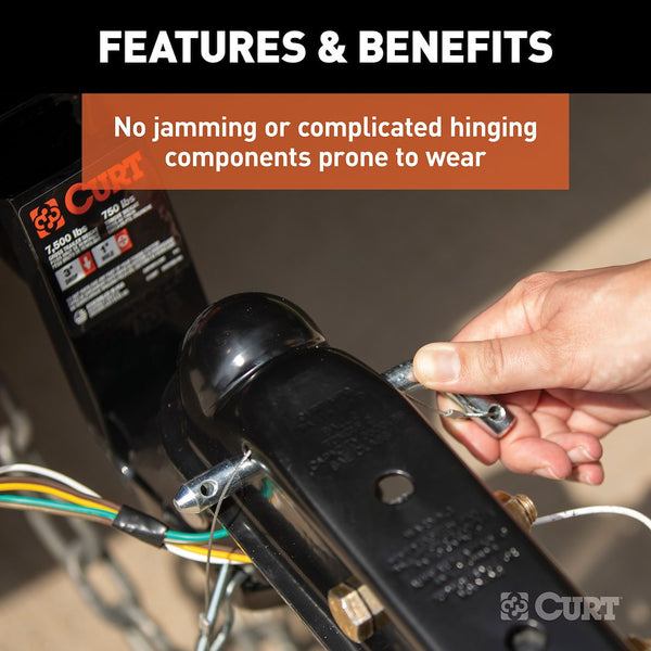 CURT QuickPin Trailer Coupler (MPN: 25470)