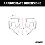 Aries TrailChaser Bumper End (MPN: 2081205)