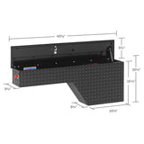 Weather Guard Aluminum Wheel-Well Tool Box (MPN: 170-5-01)