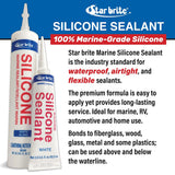 Star Brite Marine Silicone Sealant (MPN: 082102P)