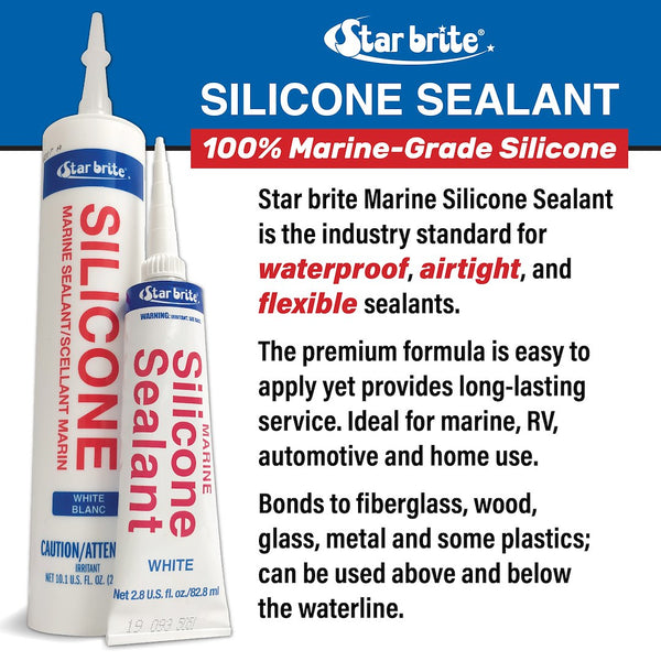 Star Brite Marine Silicone Sealant (MPN: 082102P)