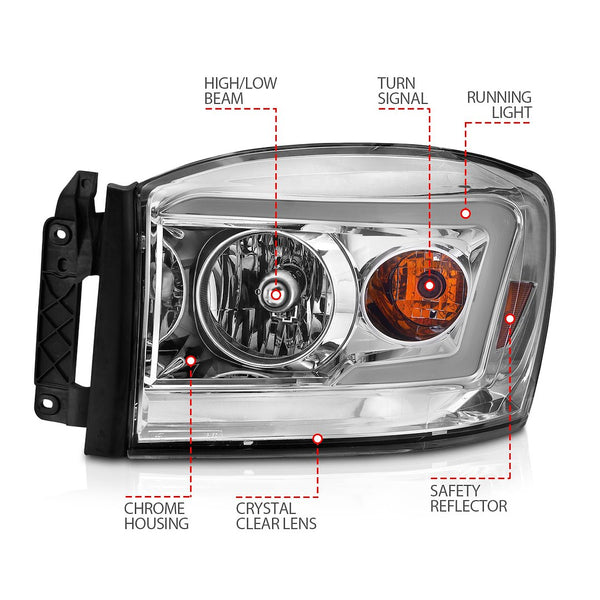 AnzoUSA Headlight Assembly (MPN: 111527)