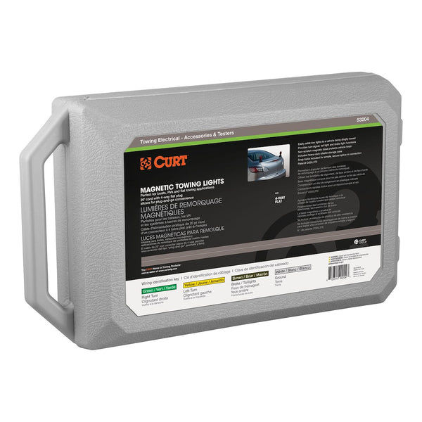 CURT Magnetic Tow Light Kit (MPN: 53204)