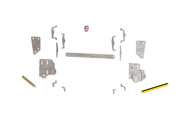 Road Armor Driving Fog Light Mounting Bracket (MPN: 6112DFBH)