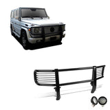 Black Horse Grille Guard Kit (MPN: PGBZA008A-PLFB)