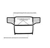 Black Horse Off Road Grille Guard (MPN: 17GS14MA)