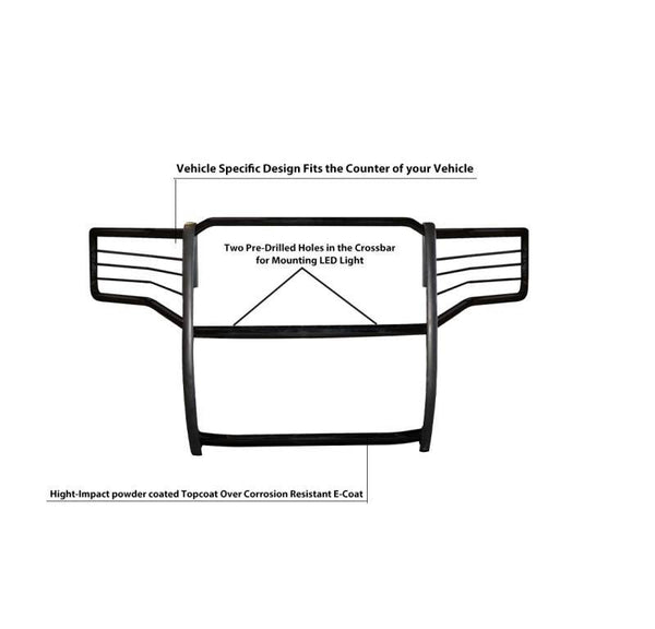 Black Horse Off Road Grille Guard (MPN: 17GS14MA)