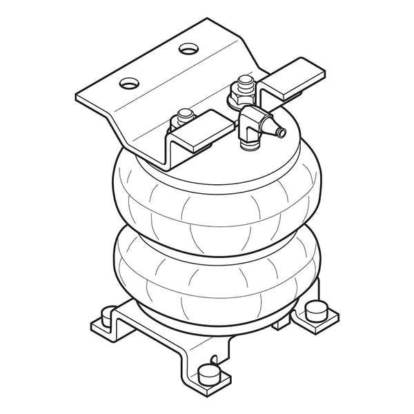 Firestone Ride-Rite Air Helper Spring Kit (MPN: 2080)