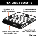 CURT Roof Basket Cargo Carrier (MPN: 18115)