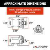 Lippert Components Fresh Water Pump (MPN: 689052)