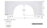Icon Fender Skirt for Winnebago Brave Models (MPN: 14529)