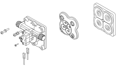 SHURFLO Fresh Water Pump Head Assembly (MPN: 94-800-04)