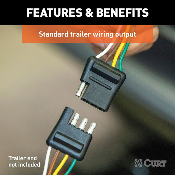 CURT Trailer Wiring Connector (MPN: 55384)