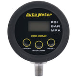 AutoMeter Digital Tire Pressure Gauge (MPN: 2167)