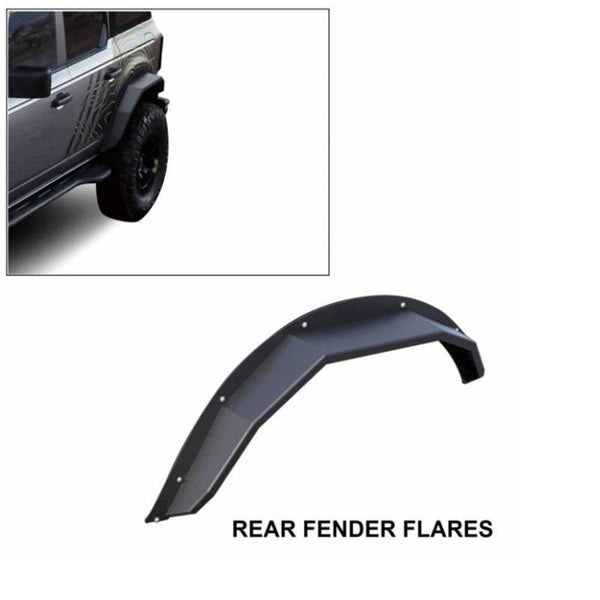 Black Horse Off Road Fender Flares (MPN: FF-FBR21HD)