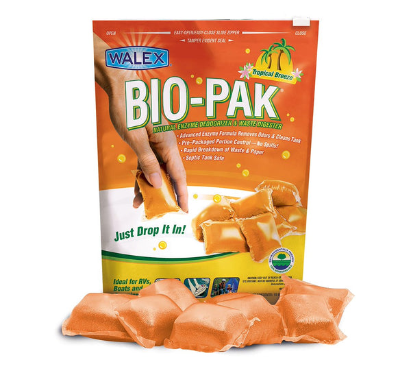 Walex Bio-Pak Waste Tank Treatment (MPN: BIOTROPBG)