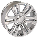 OE Wheels CV44 Chrome Plated Wheel (MPN: CV44-22090-6550-24C)