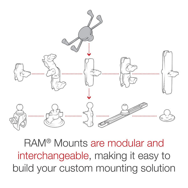 Ram Mounts X-Grip IV Tablet Mount (MPN: RAM-HOL-UN10BU)
