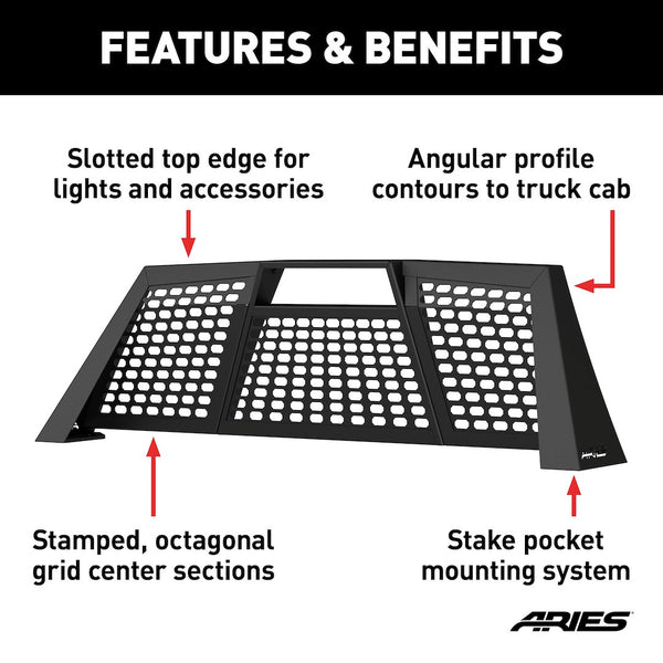 Aries Switchback Headache Rack (MPN: 1110115)