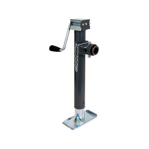 Bulldog Manual Round Sidewind Swivel Trailer Tongue Jack (MPN: 178203)