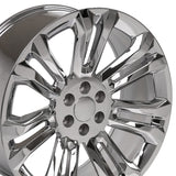 OE Wheels CV43B Aluminum Wheel (MPN: CV43B-24100-6550-24C)