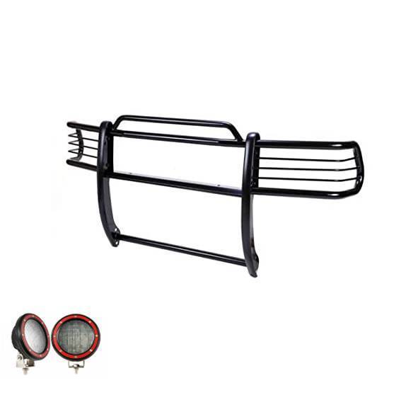Black Horse Grille Guard Kit (MPN: 17NI26MA-PLFR)